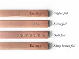 Custom Text Foil Embossed Carpenter Pencils