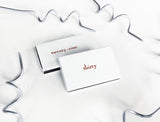 Double Sided Custom Text Foil Embossed Matchboxes