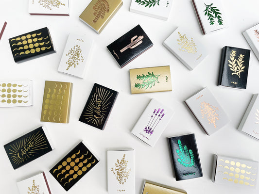 Set of (24) Misprint Matchboxes - Studio Portmanteau